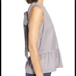 J.Crew damson wool top in orchid smoke NWT